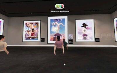 VR in art collection with dance, photography, body art, and computer advancements.