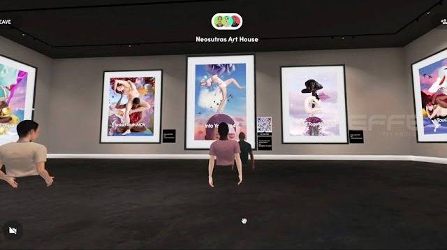 VR in art collection with dance, photography, body art, and computer advancements.